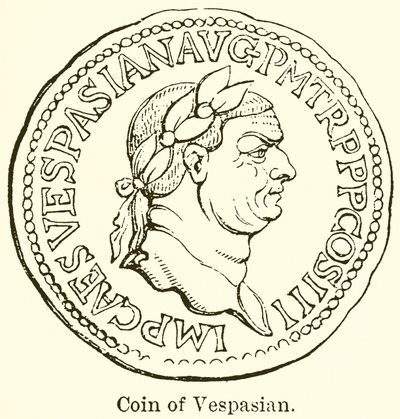 Mynt av Vespasianus av English School