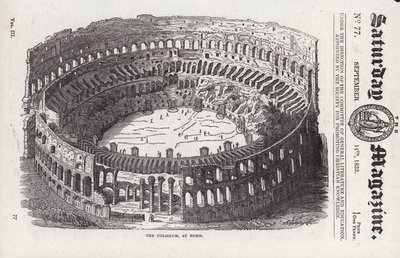 Colosseum, Rom (gravyr) av English School