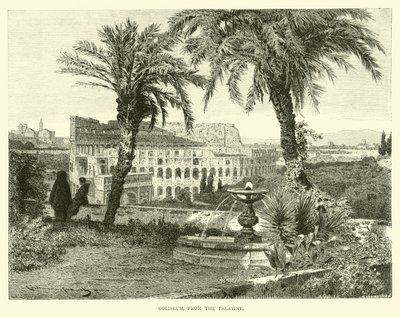 Colosseum, från Palatinen av English School