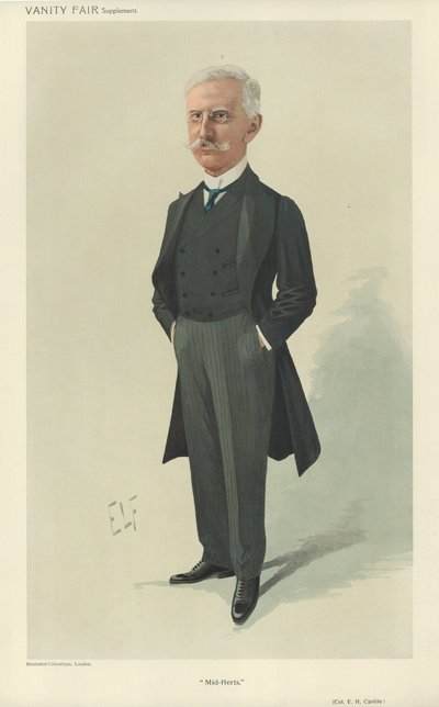 Överste E H Carlile av English School