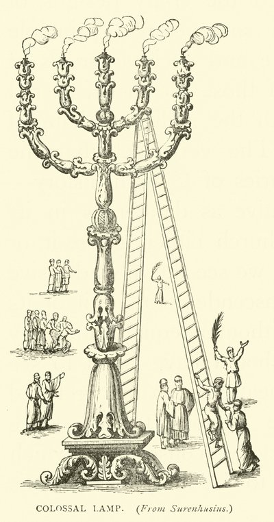 Kolossal lampa av English School