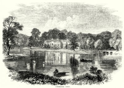 Combermere Abbey (gravyr) av English School