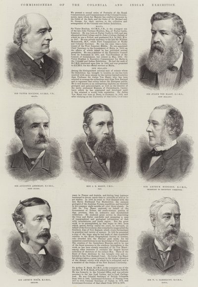 Commissioners of the Colonial and Indian Exhibition (gravyr) av English School