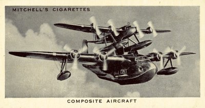 Kompositflygplan (litho) av English School