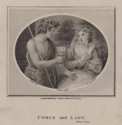 Comus och Lady av English School