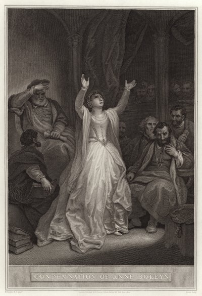 Fördömande av Anne Boleyn av English School