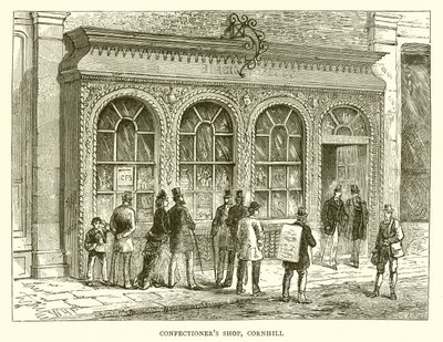 Konditoriaffär, Cornhill av English School