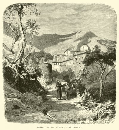 Klostret San Martino, nära Palermo av English School