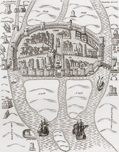 Cork, County Cork, Irland 1633, från 