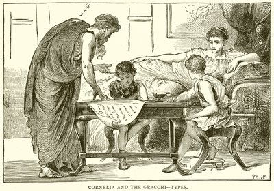 Cornelia och Gracchi--typer av English School