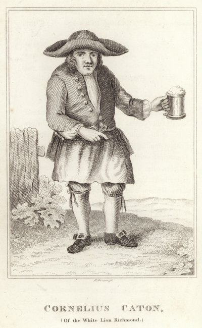 Cornelius Caton, av det vita lejonet Richmond av English School