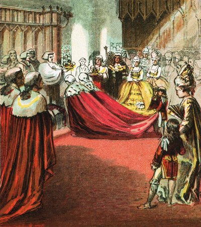 George III:s kröning av English School
