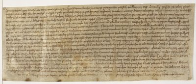 Bomull Augustus ii 18, Wealdhere brev, c.704, tidigaste brev nära av English School