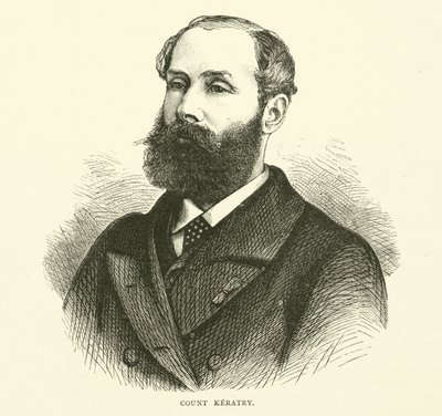 Greve Keratry, december 1870 av English School