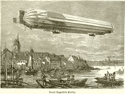 Greve Zeppelins luftskepp av English School