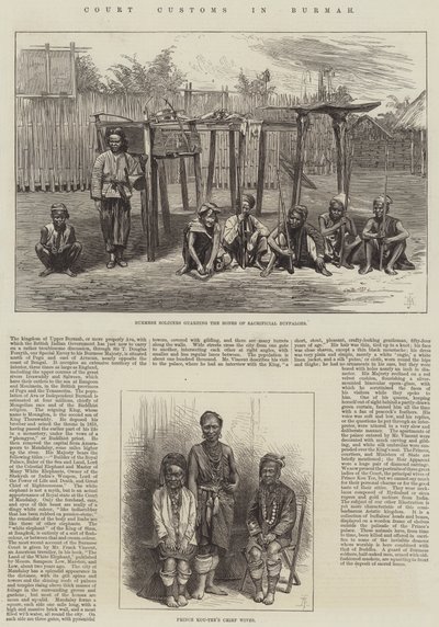 Tullen i Burmah (gravyr) av English School
