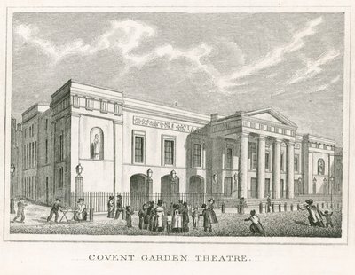 Covent Garden Theatre, London av English School