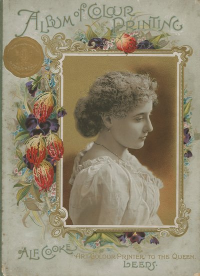 Omslag till Album of Color Printing av Alf Cooke, Art Color Printer to the Queen av English School