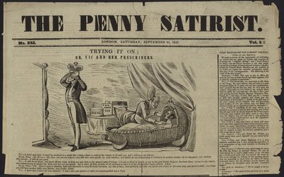 Omslag till The Penny Satirist av English School