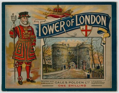 Omslag till guiden till Tower of London av English School