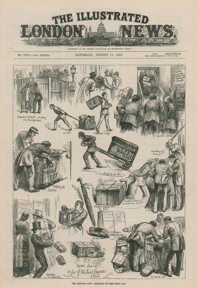 Omslag till Illustrated London News av English School