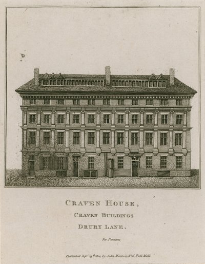 Craven House, Craven Buildings, Drury Lane, London av English School