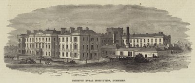 Crichton Royal Institution, Dumfries (gravyr) av English School