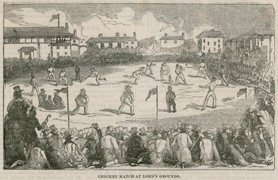 Cricketmatch på Lords Grounds av English School