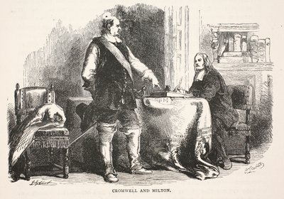 Cromwell och Milton av English School