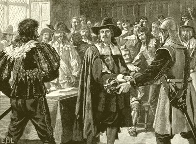 Cromwell upplöser det långa parlamentet av English School
