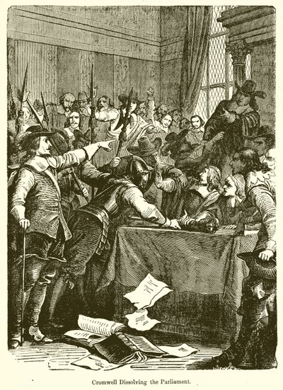 Cromwell upplöser parlamentet av English School