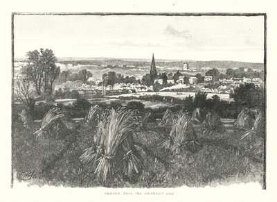 Croydon aus Südosten von English School