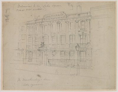 DAlmains Piano Manufacturers, Soho Square av English School