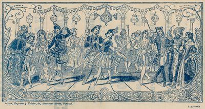 Dans på Vauxhall Gardens, London av English School