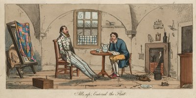 Dashall och Lubin i Fleet Prison av English School