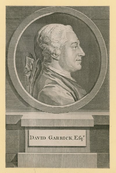 David Garrick, skådespelare av English School