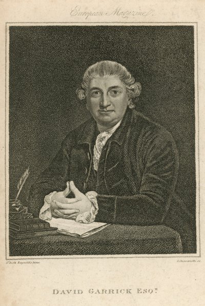 David Garrick, skådespelare av English School
