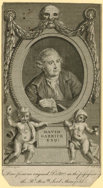 David Garrick, skådespelare av English School