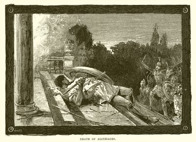 Alcibiades död av English School