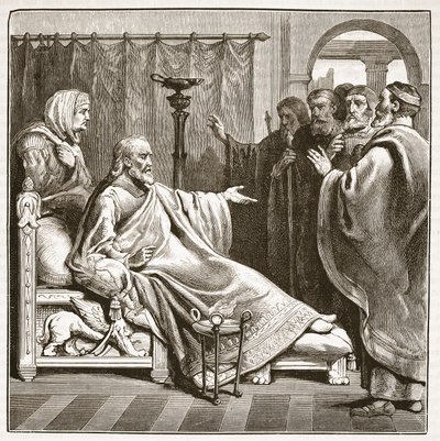 Augustus död av English School
