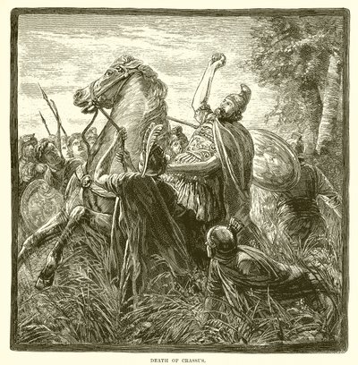Crassus död av English School
