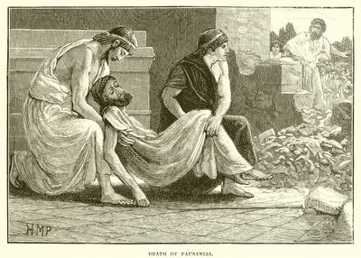 Pausanias död av English School