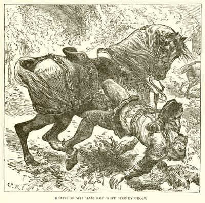 William Rufus död vid Stoney Cross av English School