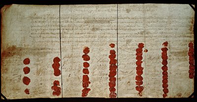 Karl I:s (1600-49) dödsbeslut 29 januari 1648 (faktiskt 1649) av English School