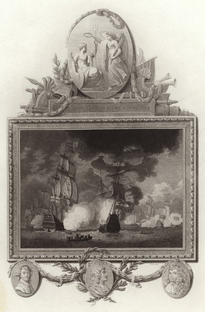 Nederlag för den holländska flottan, 3 juni 1665 av English School