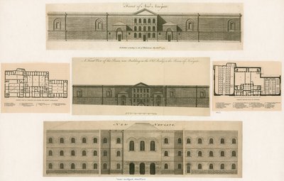 Design för Newgate fängelse av English School