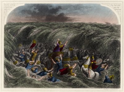 Zerstörung des Heeres des Pharao von English School