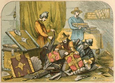 Förstörelse av manuskript och missal i Oxford under Edward VI:s regeringstid av English School