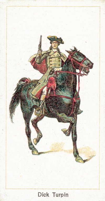 Dick Turpin (chromolitho) av English School