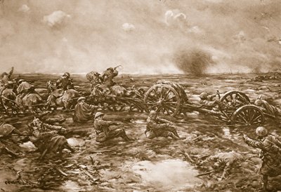 Vapentransportens svårigheter, 1914-19 av English School